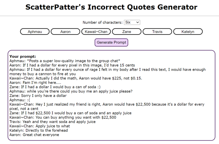 Detail Incorrect Quotes Generator Nomer 4