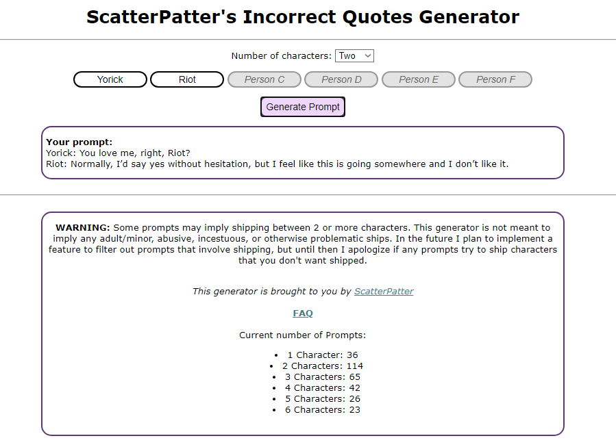 Detail Incorrect Quotes Generator Nomer 29