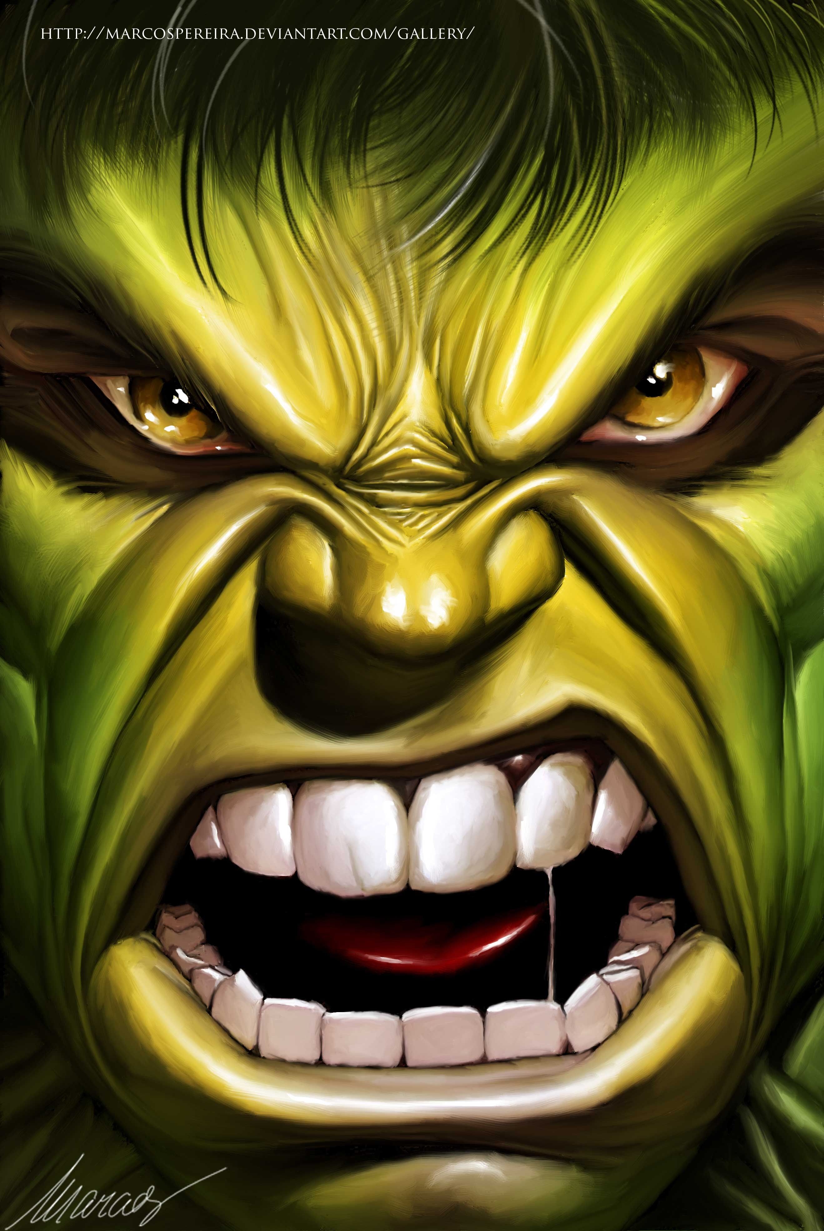 Detail Incredible Hulk Face Images Nomer 12