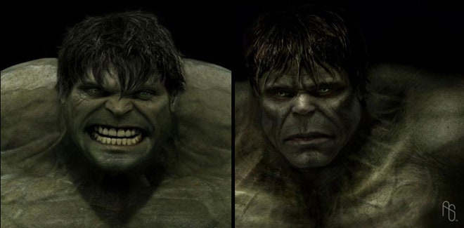 Detail Incredible Hulk Face Images Nomer 26