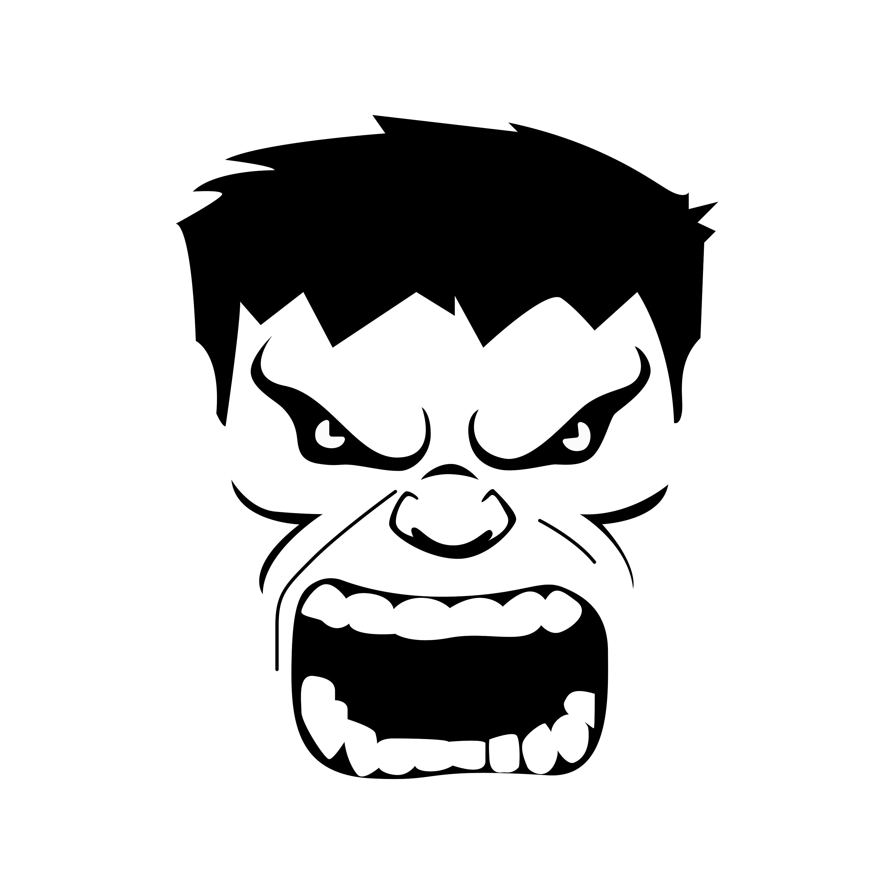 Detail Incredible Hulk Face Images Nomer 33