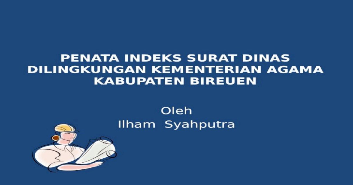 Download Indeks Surat Dinas Nomer 26