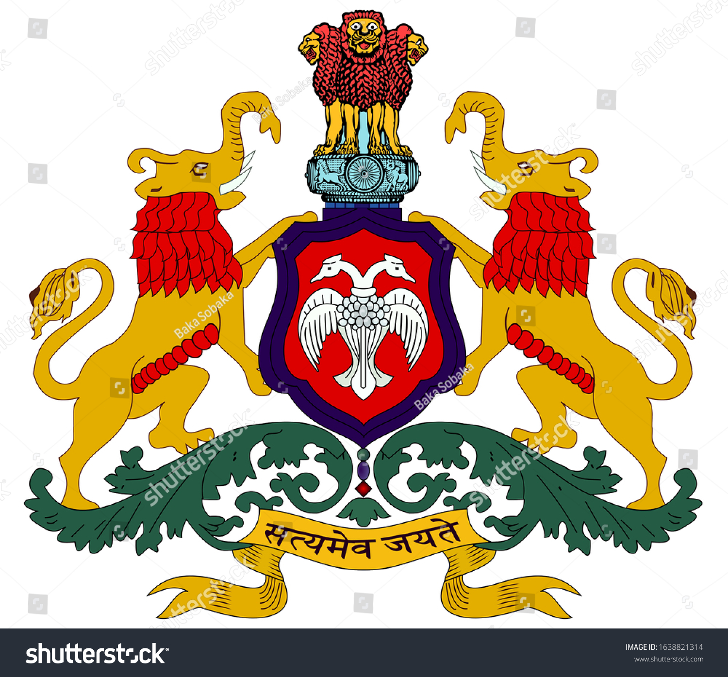 Detail India Coat Of Arms Nomer 39