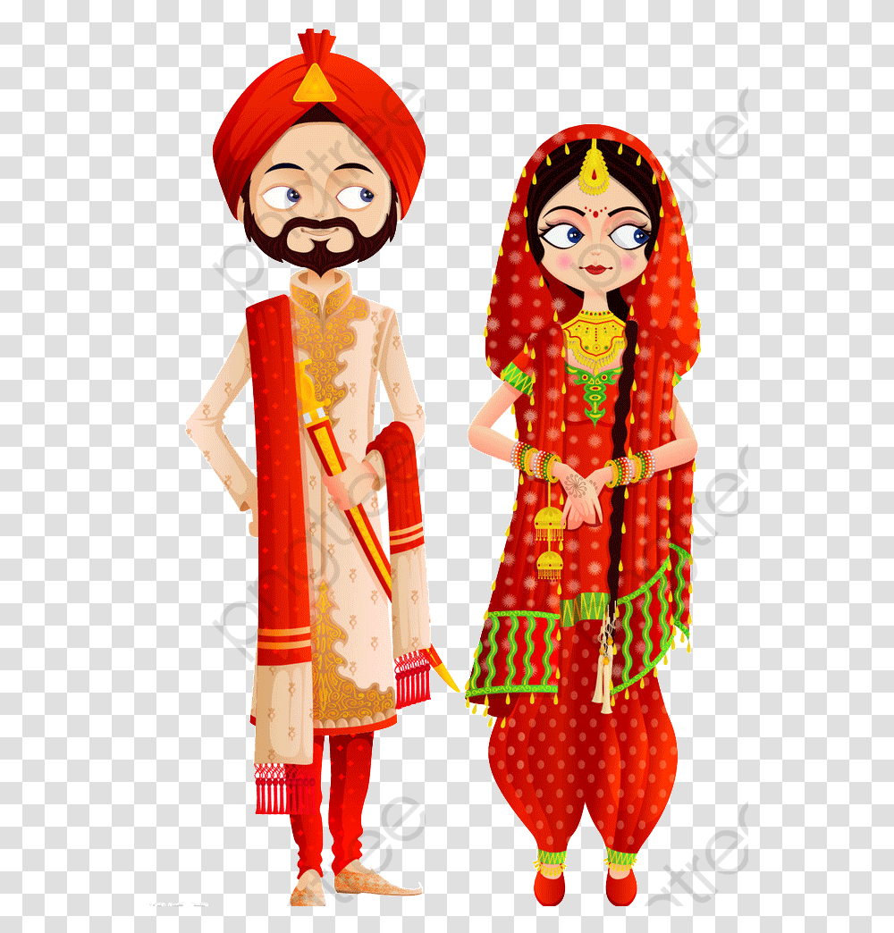 Detail Indian Bride And Groom Clipart Nomer 31