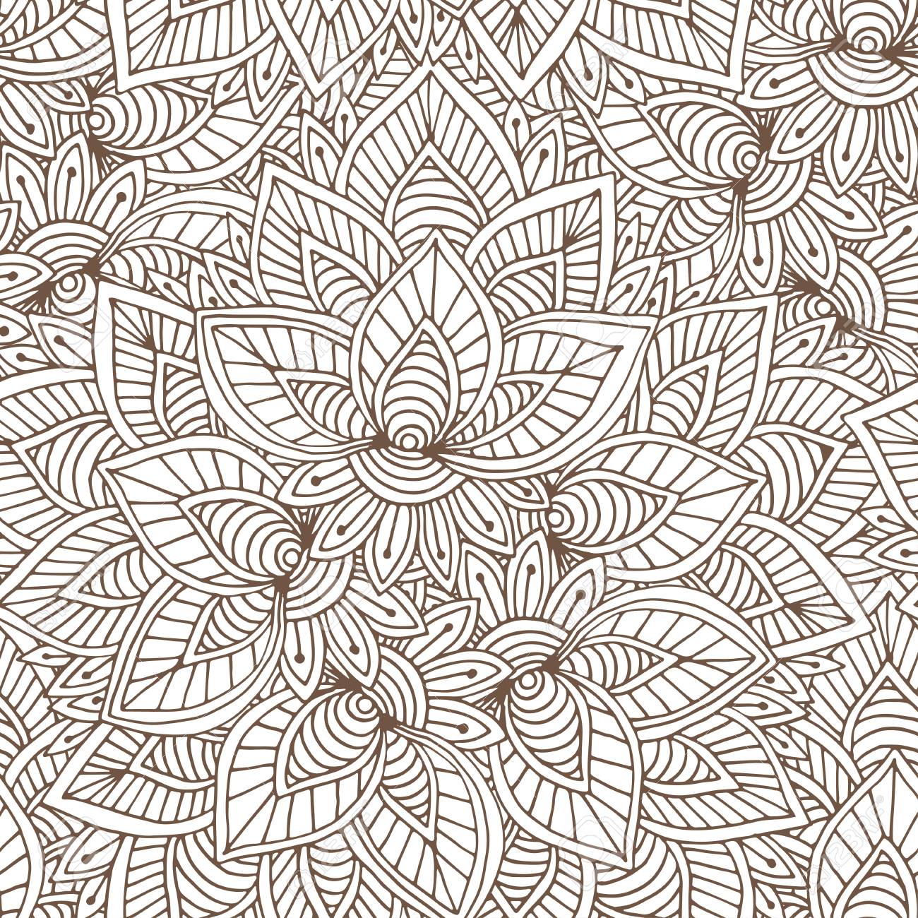 Detail Indian Pattern Vector Nomer 11