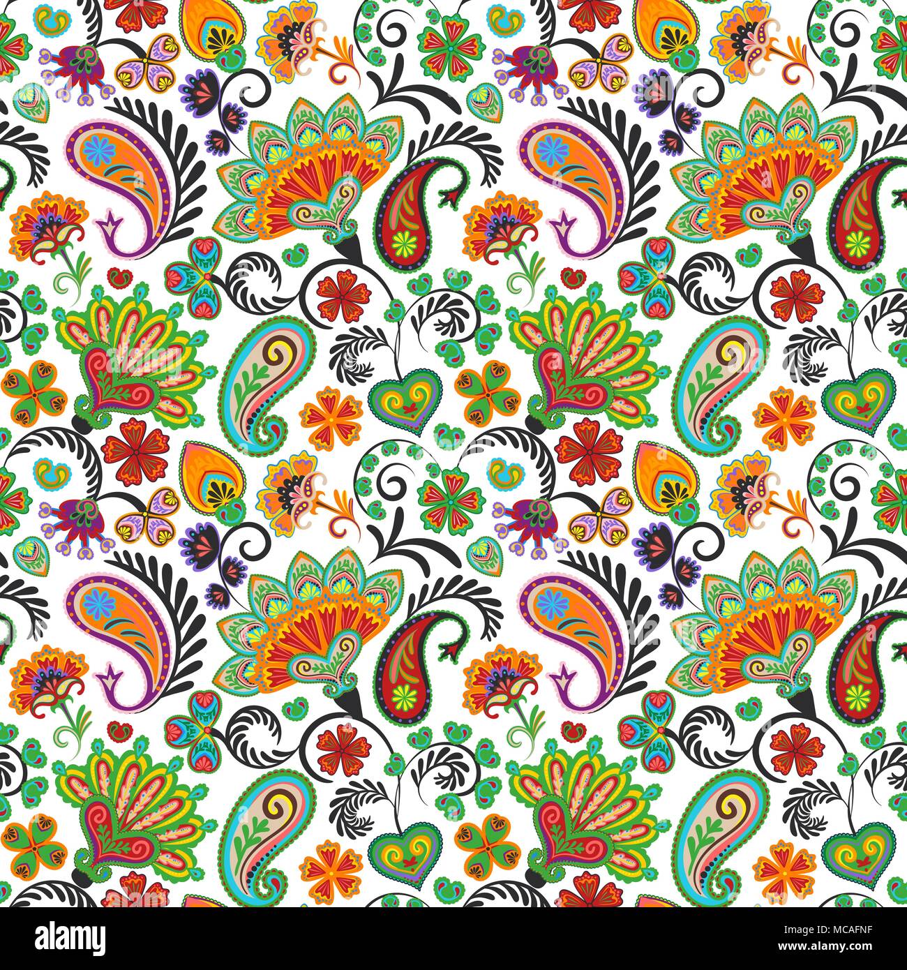 Detail Indian Pattern Vector Nomer 34