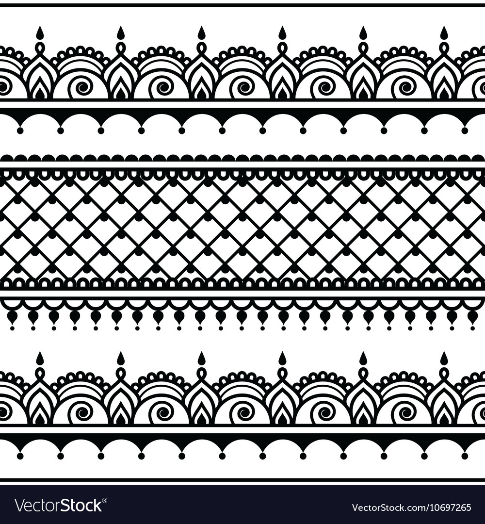 Detail Indian Pattern Vector Nomer 56