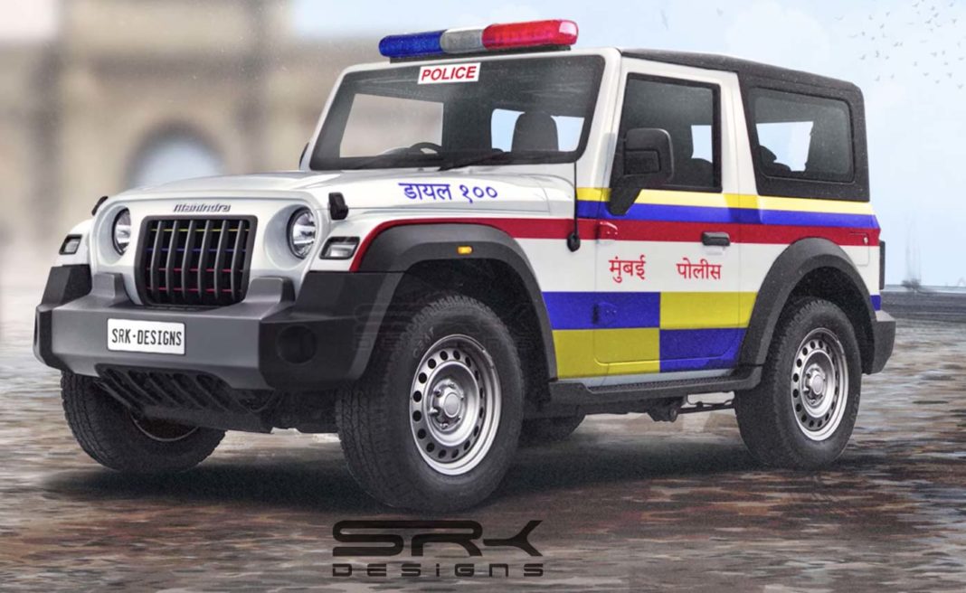 Detail Indian Police Jeep Nomer 24