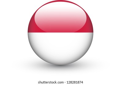 Detail Indonesia Flag Circle Png Nomer 37