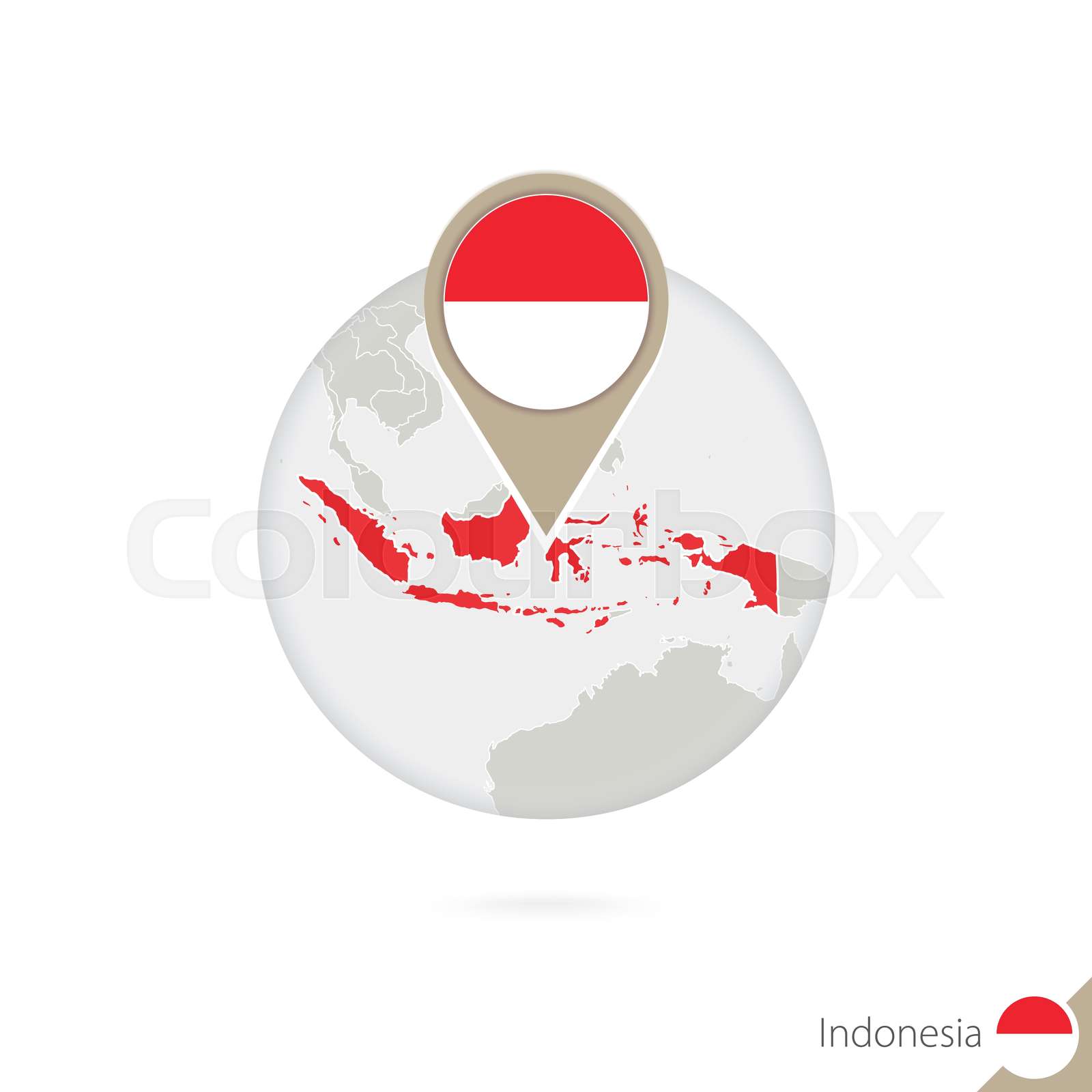 Detail Indonesia Flag Circle Png Nomer 42