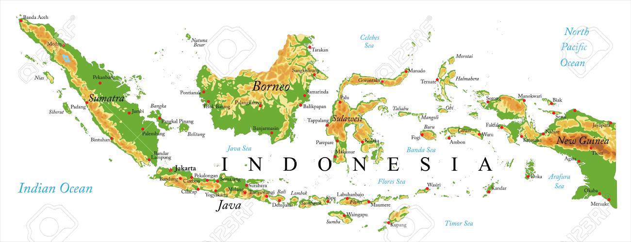 Detail Indonesia Map Hd Nomer 16