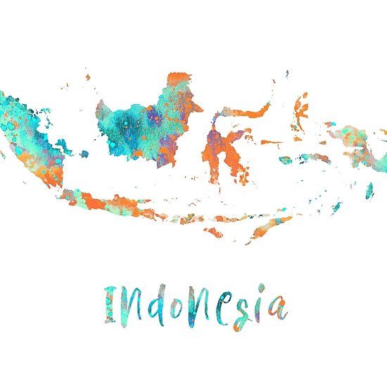 Indonesia Map Wallpaper - KibrisPDR