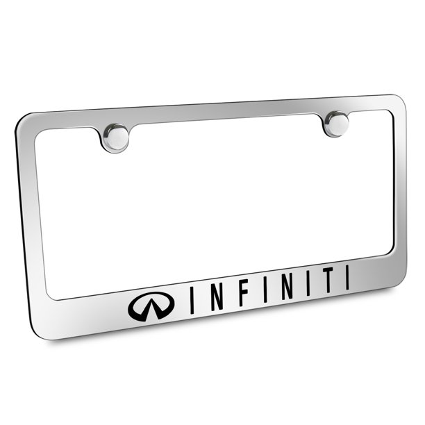 Detail Infiniti Chrome License Plate Frame Nomer 2