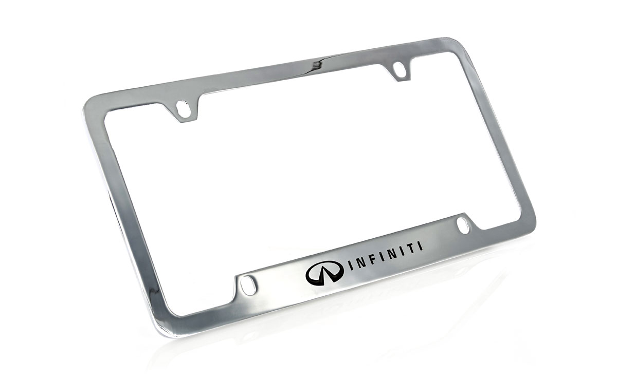 Detail Infiniti Chrome License Plate Frame Nomer 11