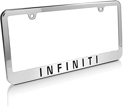 Detail Infiniti Chrome License Plate Frame Nomer 19