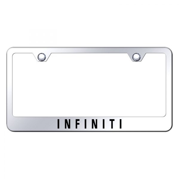 Detail Infiniti Chrome License Plate Frame Nomer 22