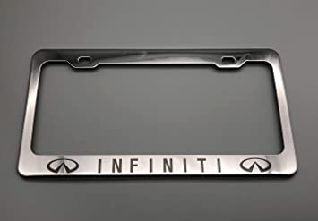 Detail Infiniti Chrome License Plate Frame Nomer 52