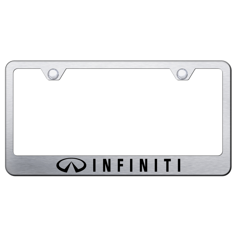 Detail Infiniti Chrome License Plate Frame Nomer 54