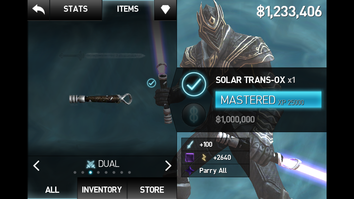 Detail Infinity Blade 2 Rainbow Gem Nomer 14