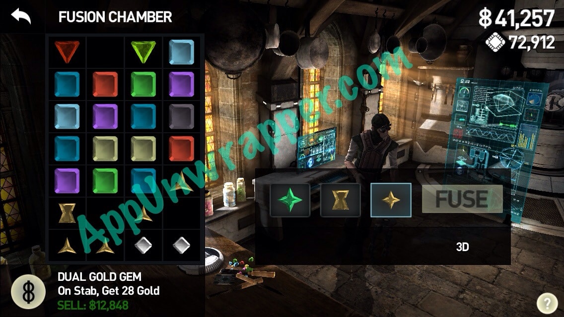 Detail Infinity Blade 2 Rainbow Gem Nomer 22