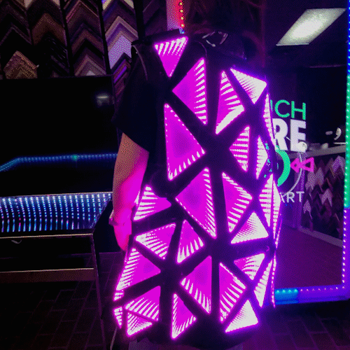 Detail Infinity Mirror Pong Table Nomer 50