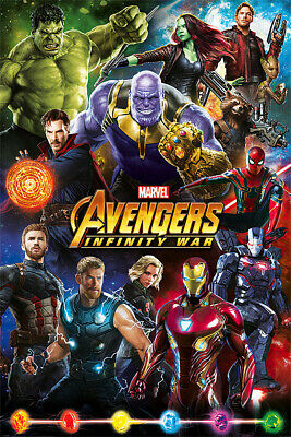 Detail Infinity War Movie Poster Nomer 13