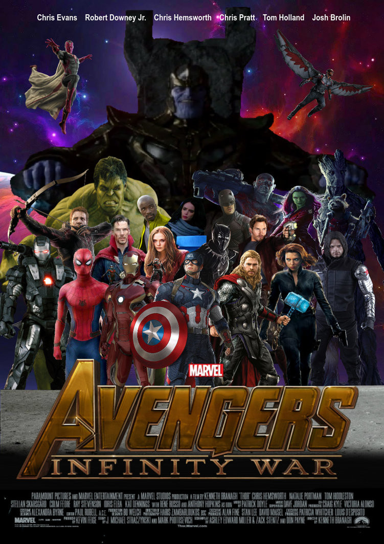 Detail Infinity War Movie Poster Nomer 52