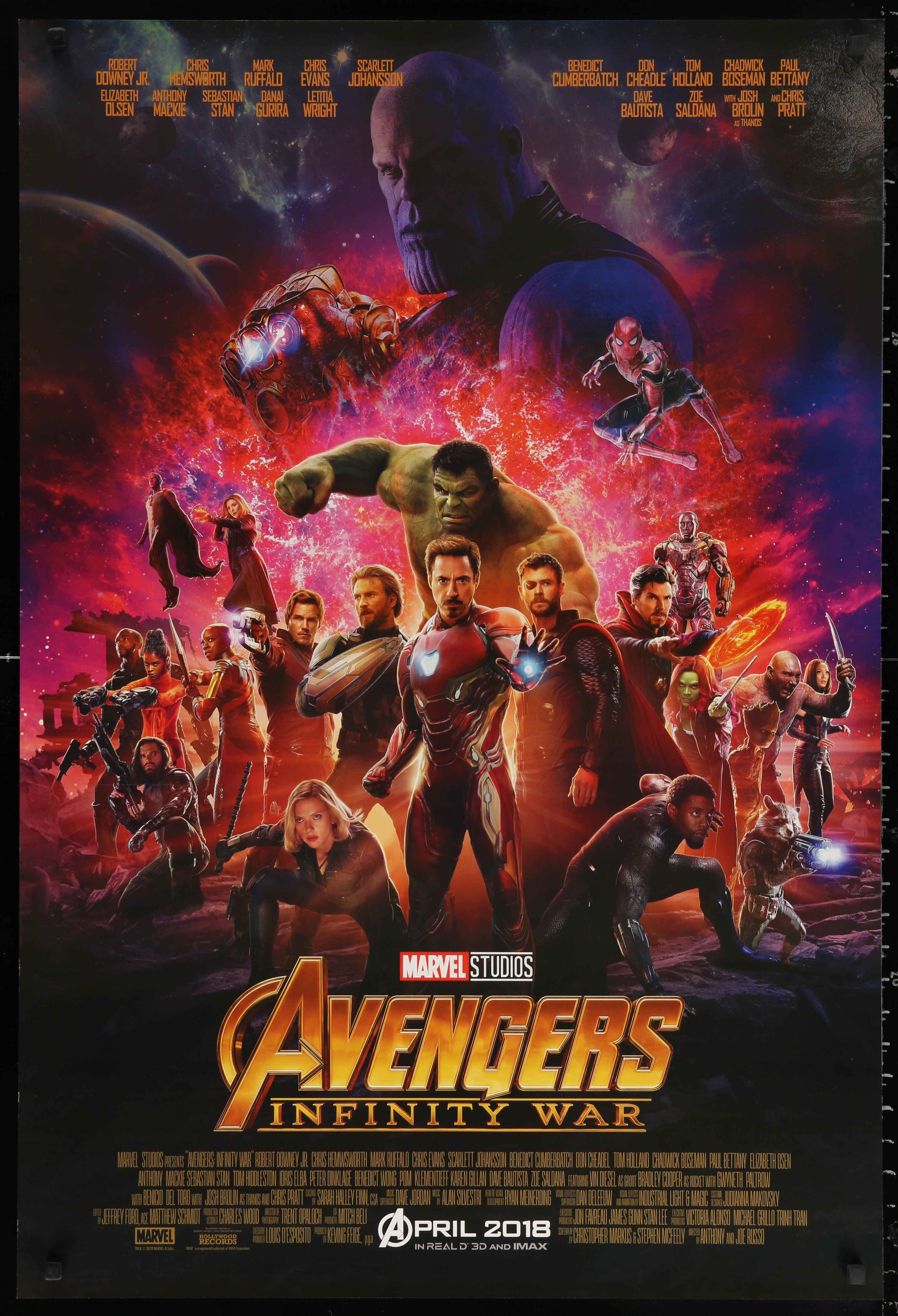 Detail Infinity War Movie Poster Nomer 6