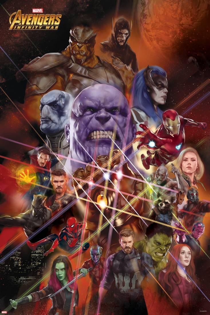 Detail Infinity War Poster Nomer 23