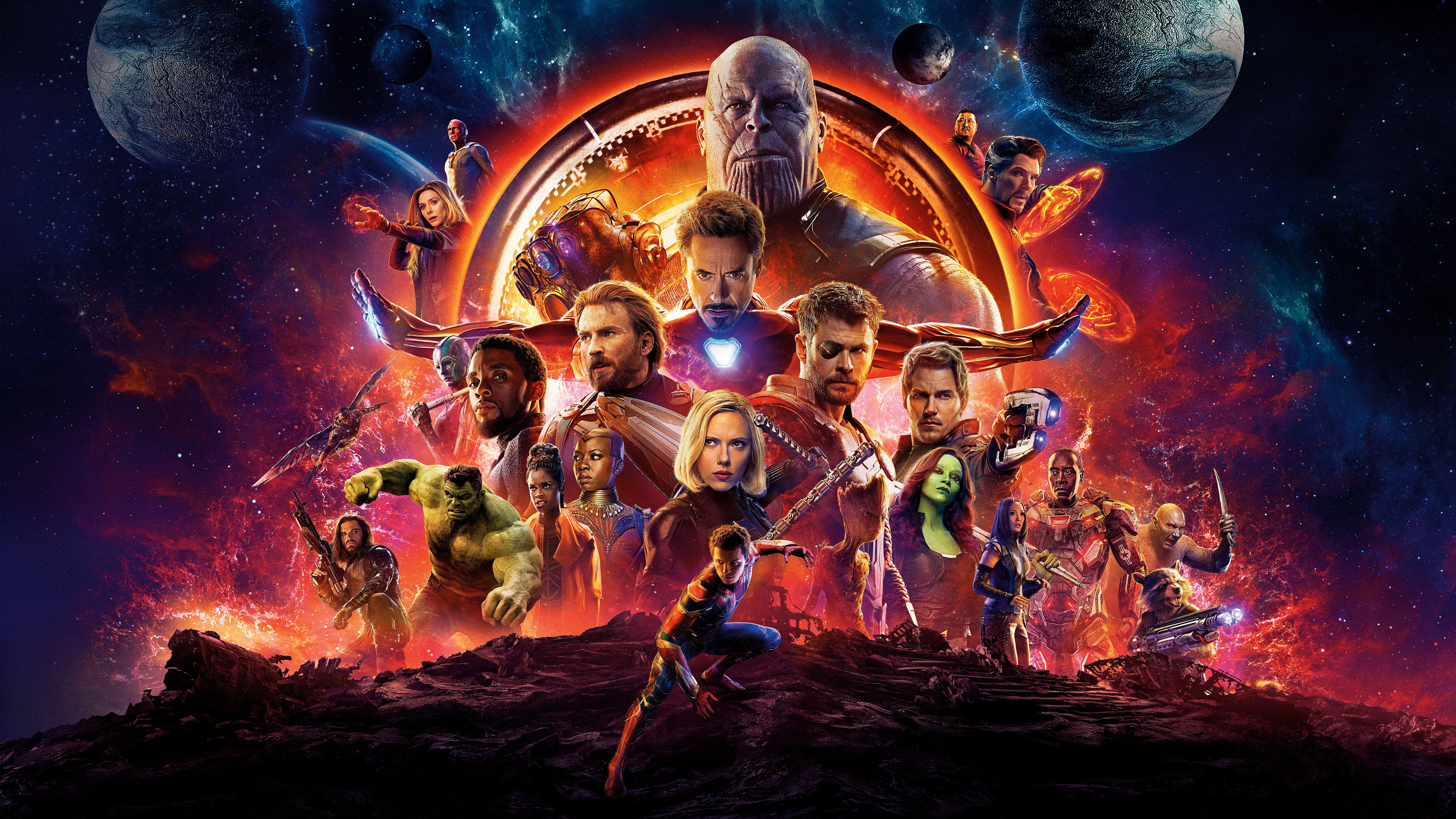 Infinity War Poster Hd - KibrisPDR