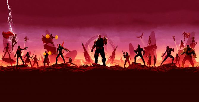 Detail Infinity War Wallpaper Nomer 47