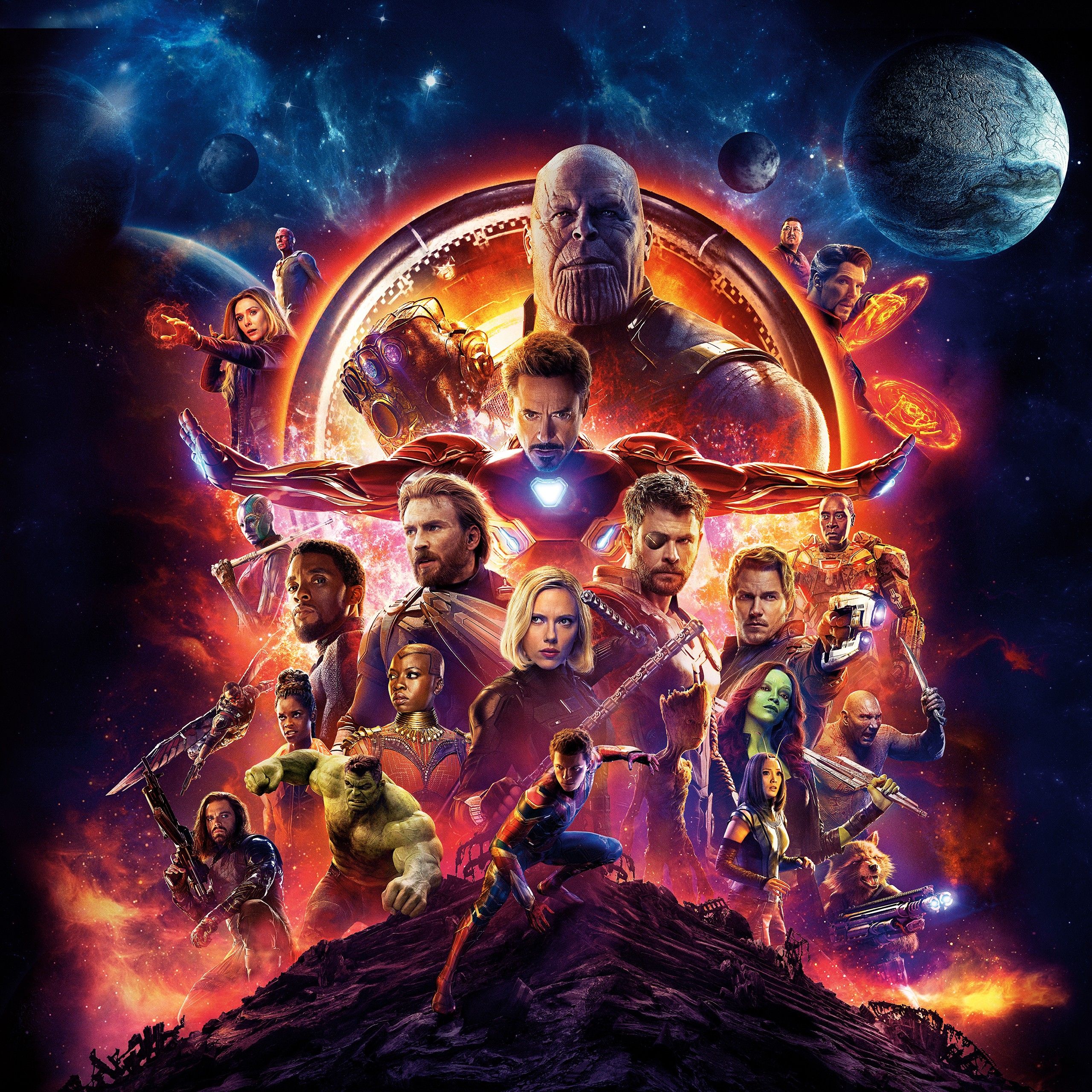 Detail Infinity War Wallpaper 4k Nomer 4