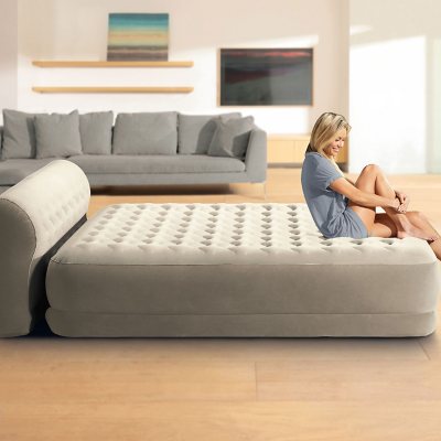 Detail Inflatable Mattress With Headboard Nomer 32