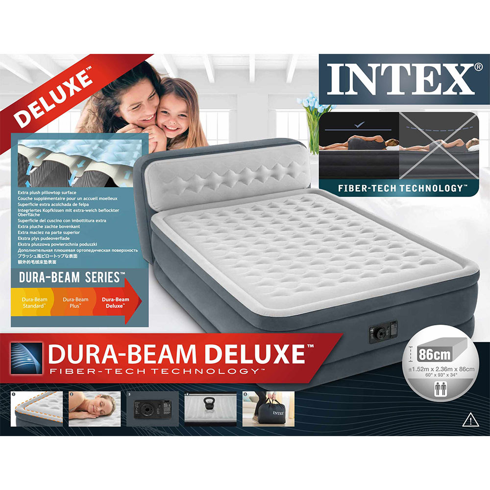 Detail Inflatable Mattress With Headboard Nomer 50