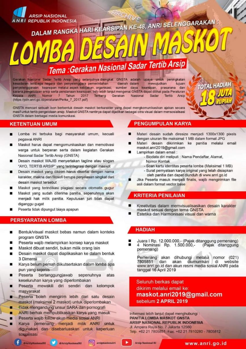 Detail Info Lomba Desain Nomer 39