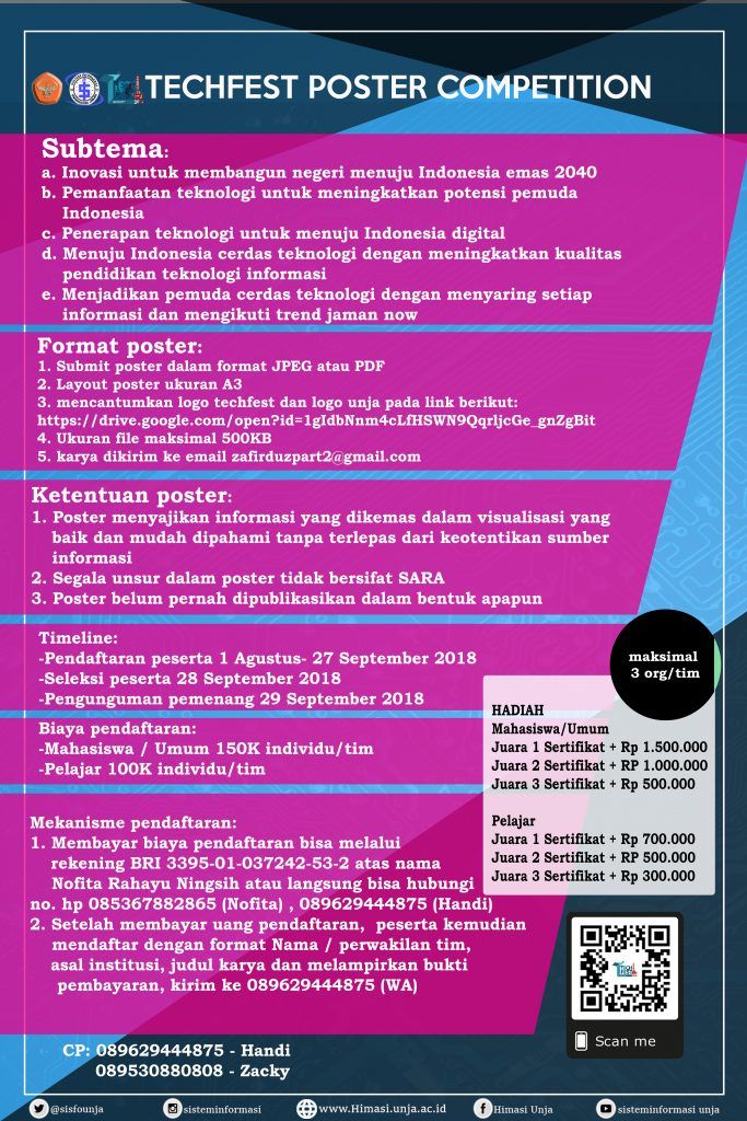 Detail Info Lomba Desain Grafis 2018 Nomer 25