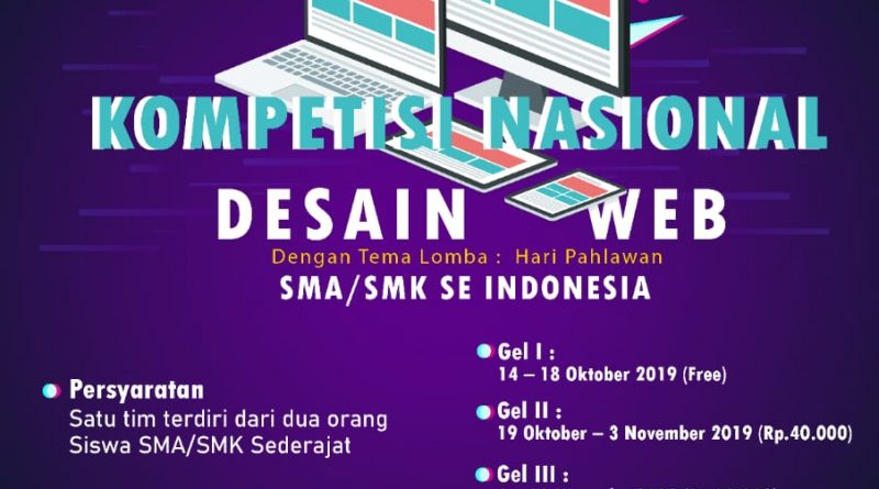 Detail Info Lomba Desain Grafis 2018 Nomer 46