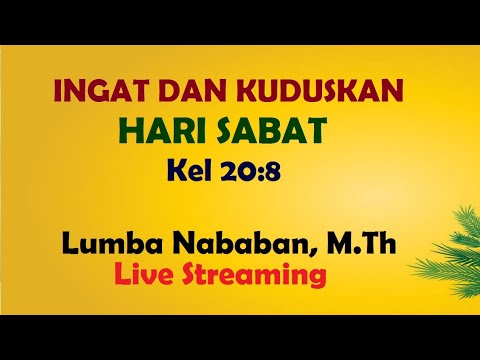 Detail Ingat Dan Kuduskanlah Hari Sabat Nomer 6