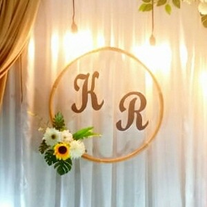 Detail Inisial Huruf Backdrop Nomer 35