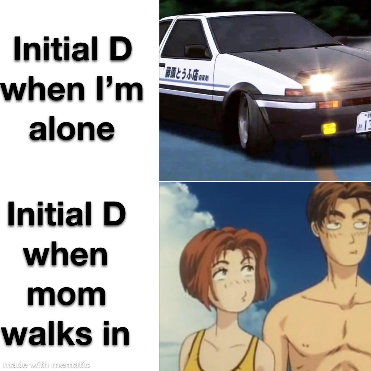 Detail Initial D Meme Nomer 14