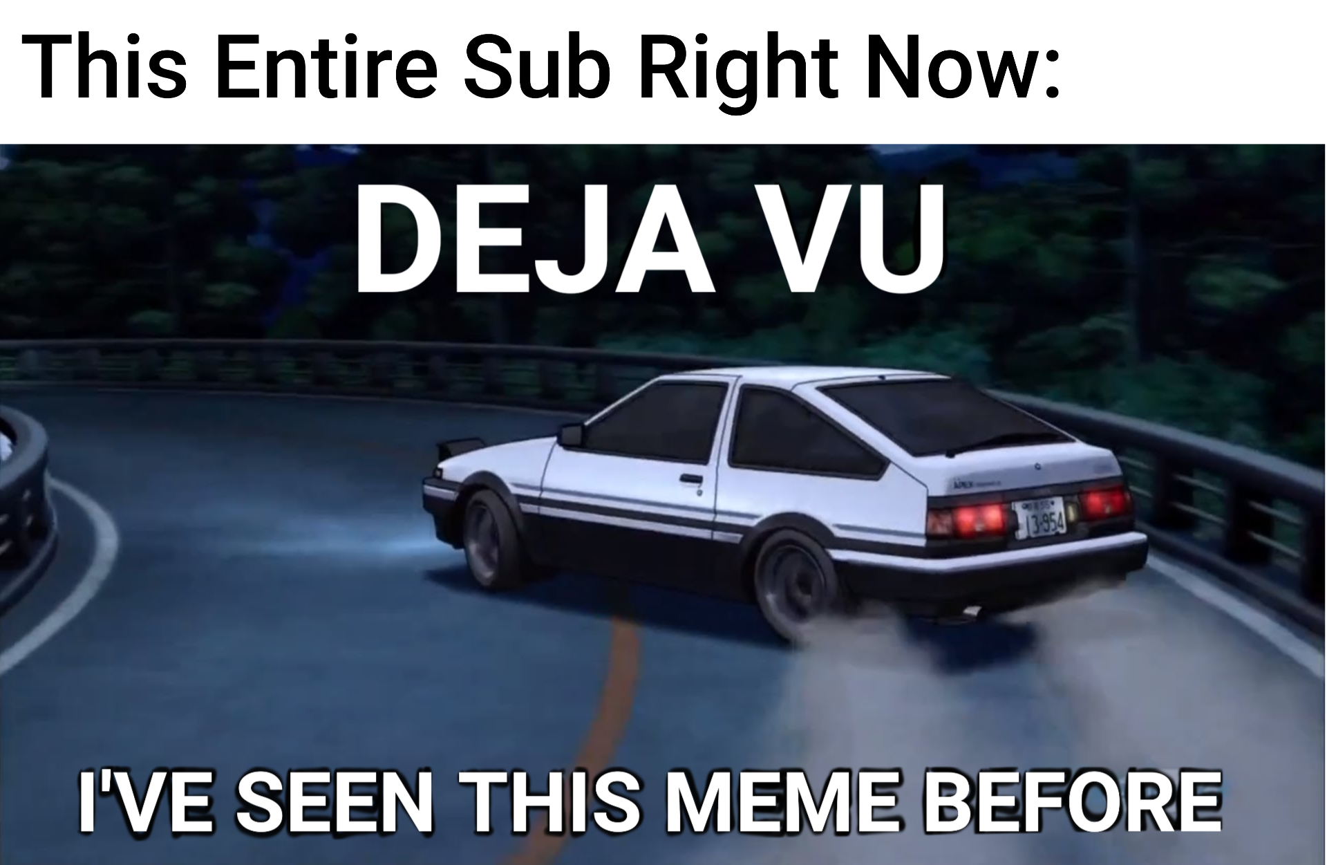 Detail Initial D Meme Nomer 20