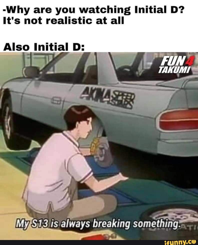 Detail Initial D Meme Nomer 25