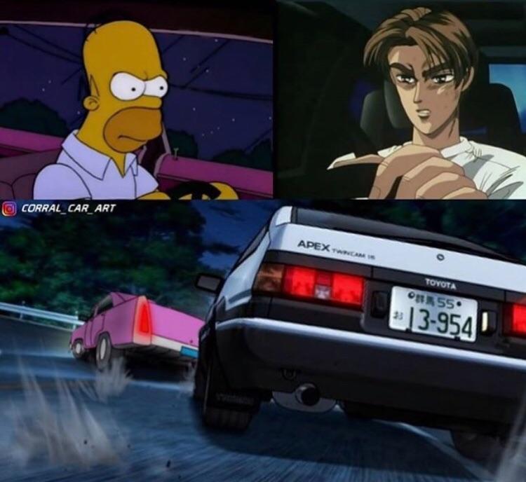 Detail Initial D Meme Nomer 33
