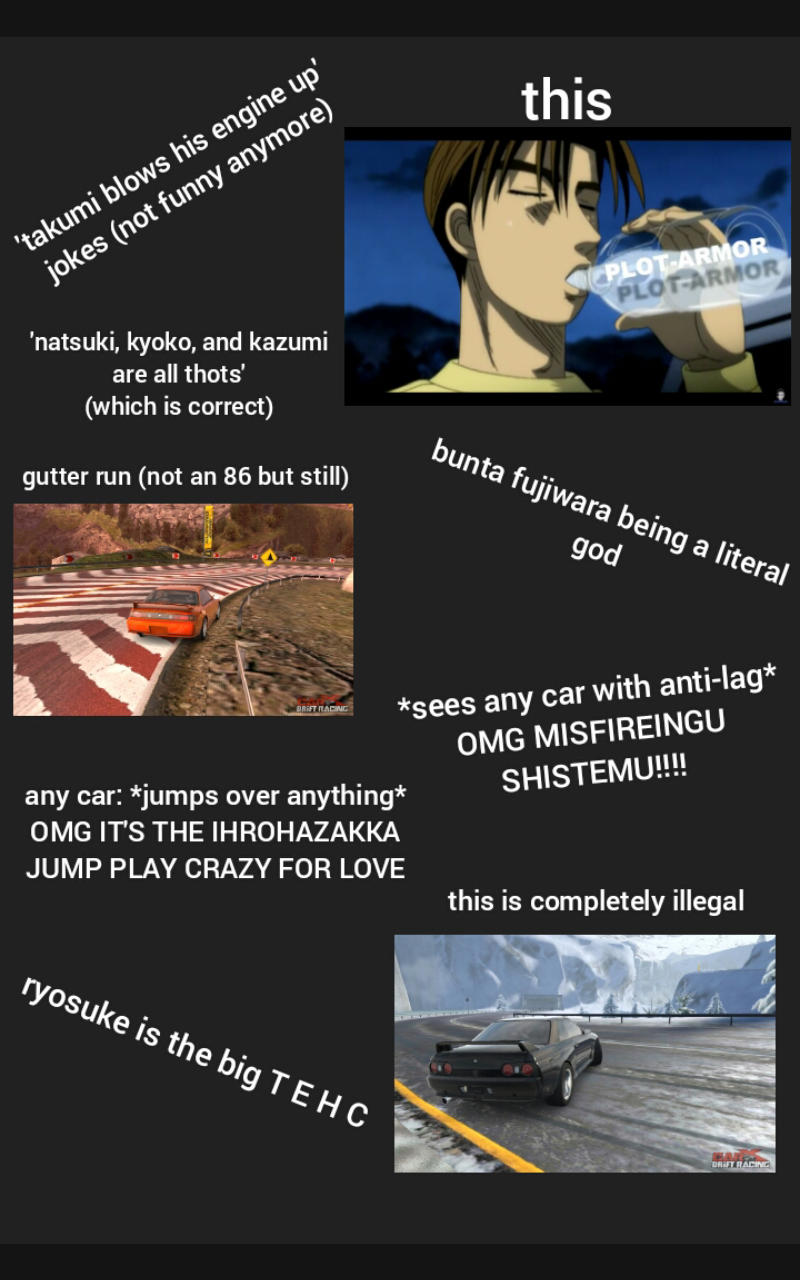 Detail Initial D Meme Nomer 40