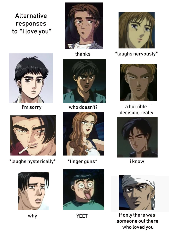 Detail Initial D Meme Nomer 45