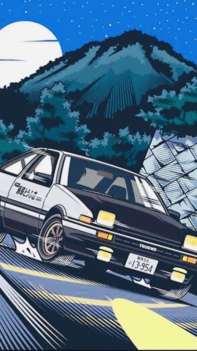 Detail Initial D Wallpaper Nomer 2