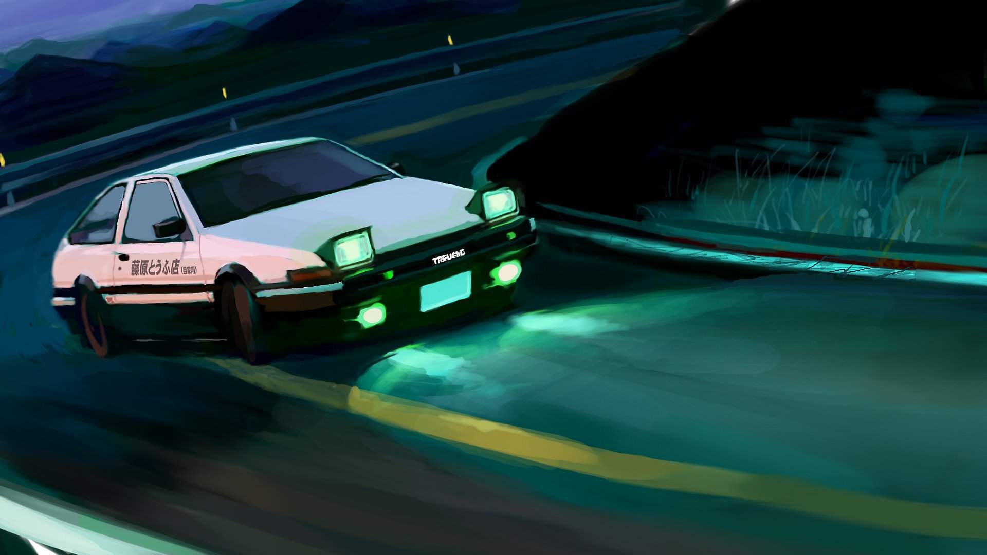 Detail Initial D Wallpaper Nomer 4