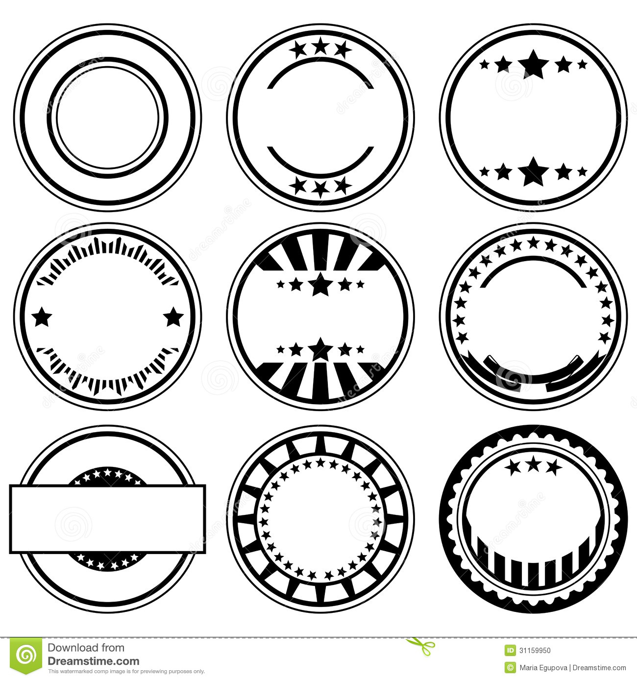 Detail Ink Stamp Clipart Nomer 46