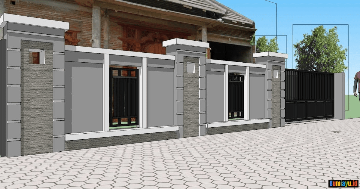 Detail Inspirasi Pagar Rumah Nomer 17