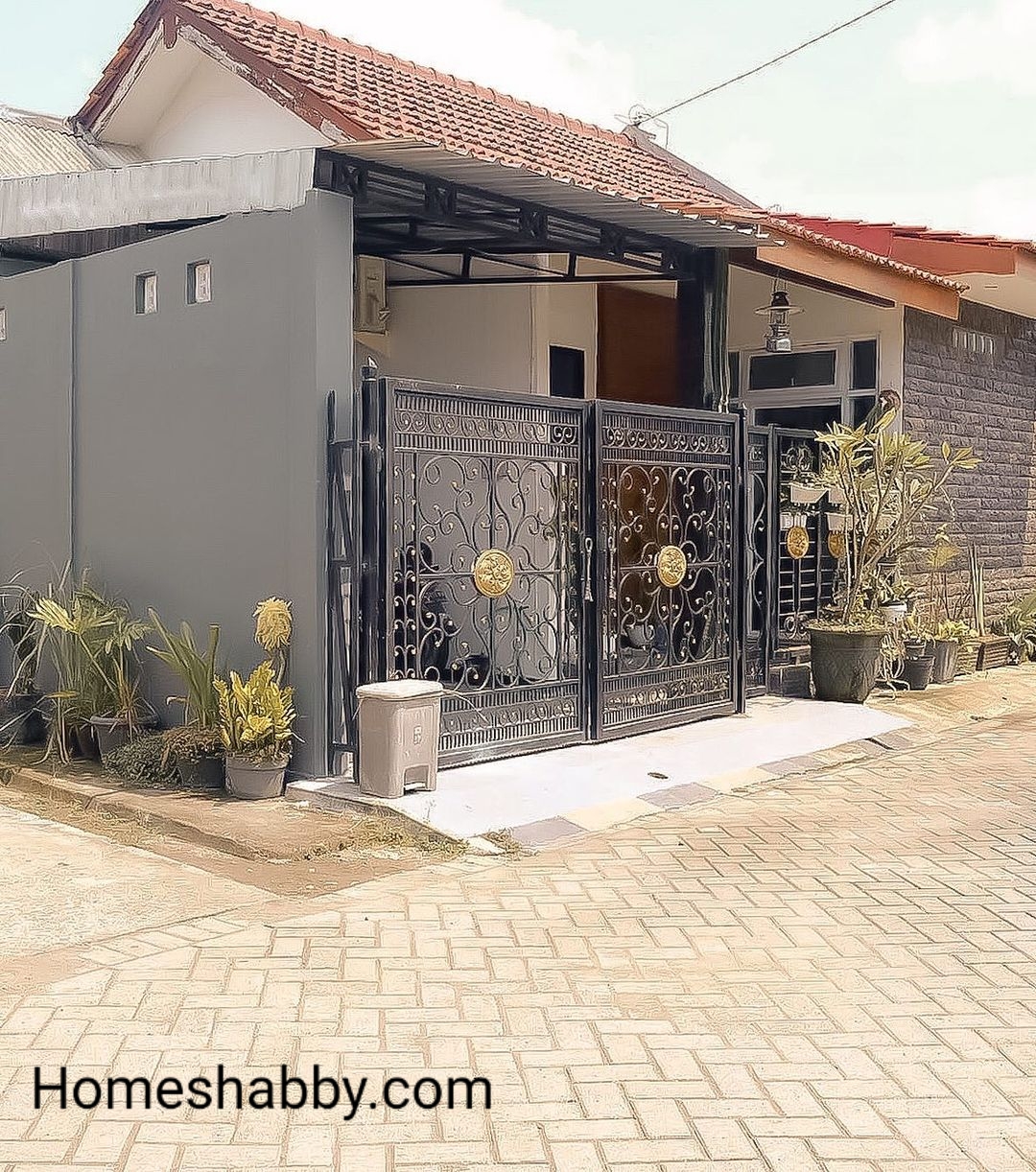 Detail Inspirasi Pagar Rumah Minimalis Nomer 54